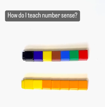 How to teach number sense.